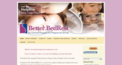 Desktop Screenshot of betterbedrest.org